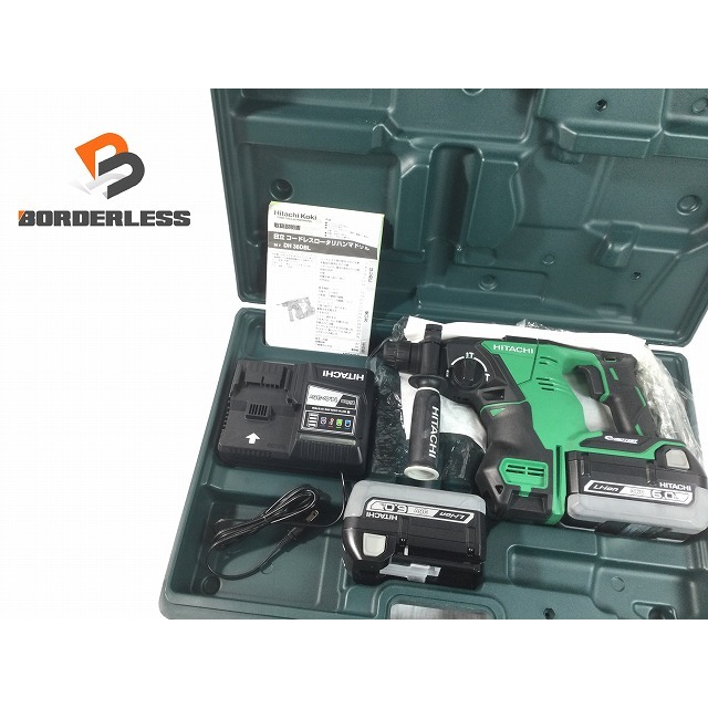 ☆美品☆ HITACHI 日立工機 28mmコードレスロータリーハンマドリル