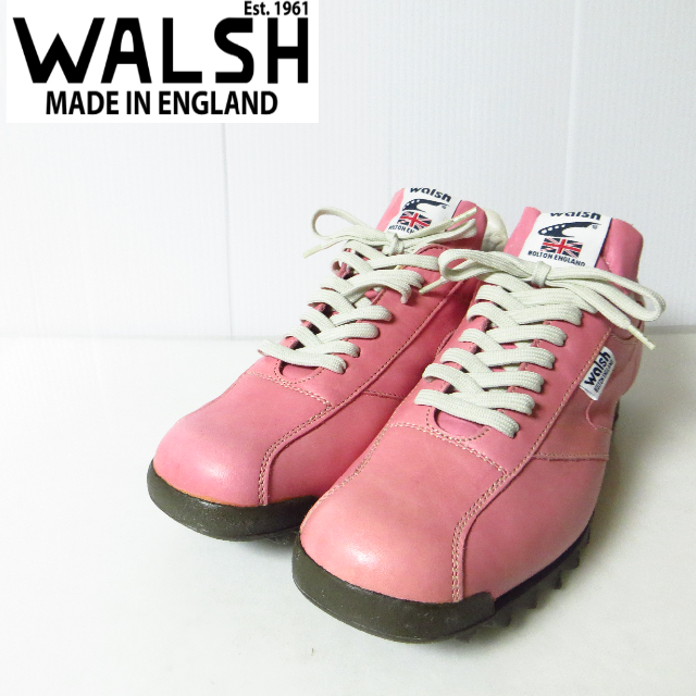 Walsh(ウォルシュ)の美品 WALSH ウォルシュ レザースニーカー38 約23.5㎝ レディースの靴/シューズ(スニーカー)の商品写真