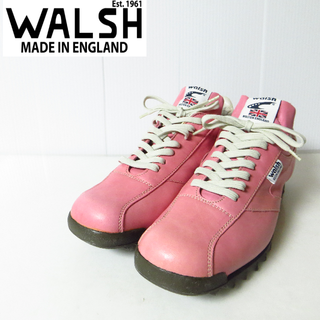 ウォルシュ(Walsh)の美品 WALSH ウォルシュ レザースニーカー38 約23.5㎝(スニーカー)