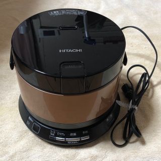 ヒタチ(日立)の日立 おひつ御膳 2合炊き RZ-TS202M ブロンズゴールド（N）　中古品(炊飯器)