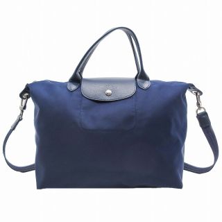 ロンシャン(LONGCHAMP)の美品 ロンシャン ル プリアージュ ネオ M 2WAY ハンド バッグ FE4(ハンドバッグ)