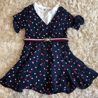 トミーヒルフィガー(TOMMY HILFIGER)のトミーヒルフィガー　80 女の子ワンピース(ワンピース)