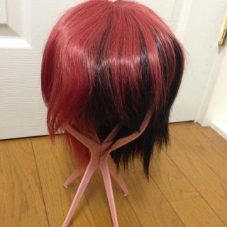 ＊V系ウィッグ  ジョーカーレッド＊(ショートストレート)