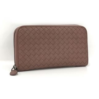 ボッテガヴェネタ(Bottega Veneta)のBOTTEGA VENETA ラウンドファスナー長財布 イントレチャートレザー(長財布)