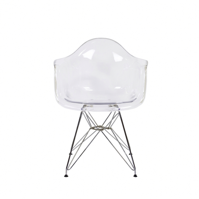 新品 EAMES shell arm chair Clear イームズ リプロ