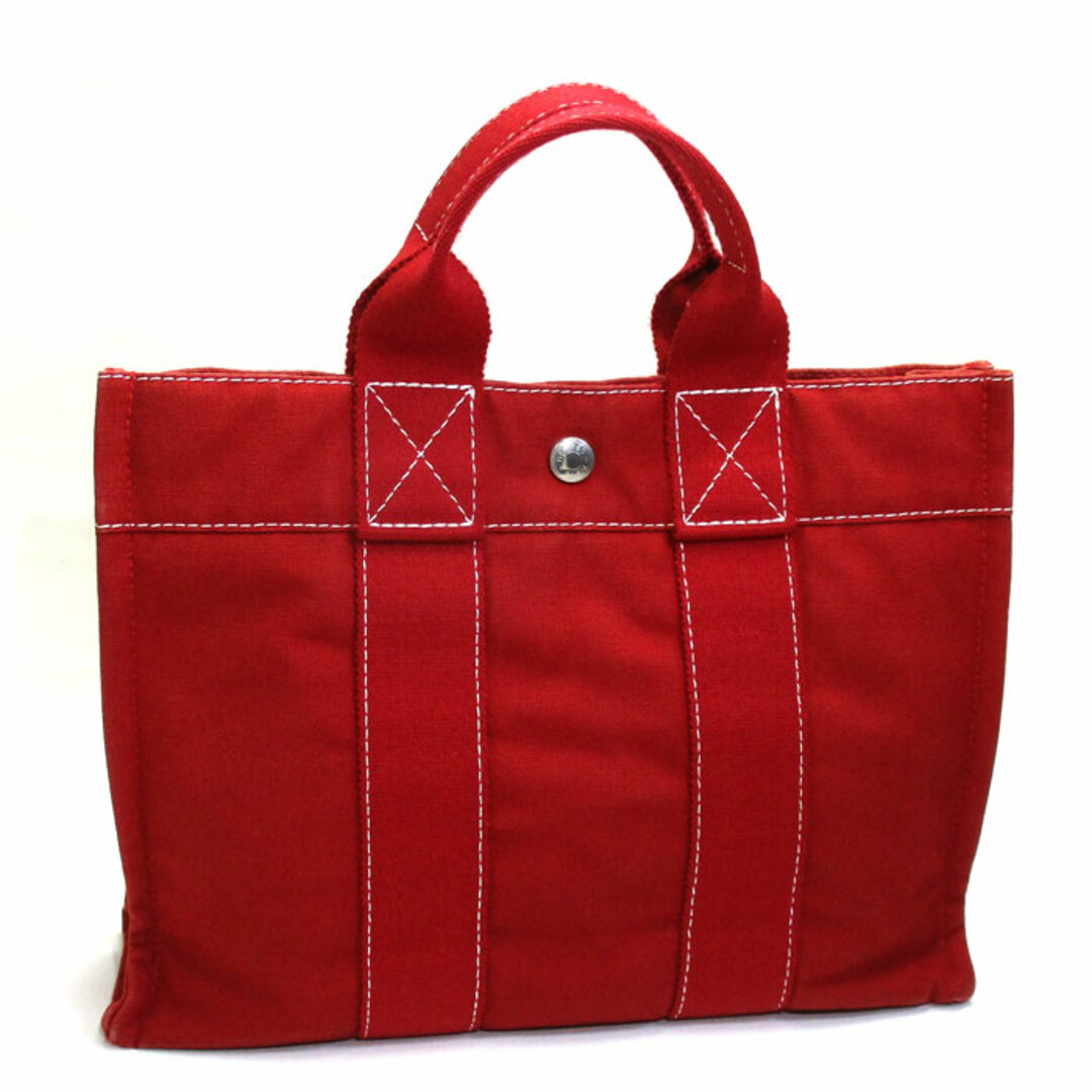 秋の新作 HERMES エルメス ドーヴィル PM トートバッグ キャンバス