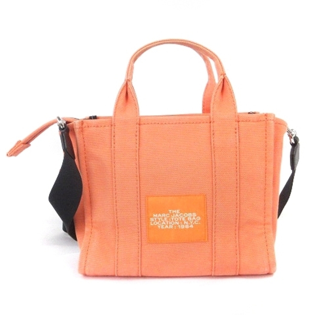 マークジェイコブス THE TOTE ショルダーバッグ サーモンピンク ■SM0