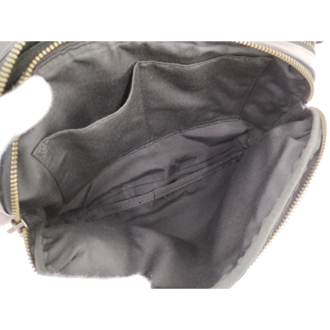 COACH(コーチ)のCOACH ウエストポーチ レザー グレー F37594 メンズのバッグ(ボディーバッグ)の商品写真