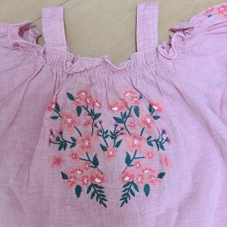 ブランシェス(Branshes)のききき、キレイ刺しゅうがカワちぃ！サイズ100　RADCHAPブランシェ(Tシャツ/カットソー)