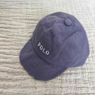 ポロ(POLO（RALPH LAUREN）)のpolo baby ポロベビー　ベビー帽子　ブルー(帽子)