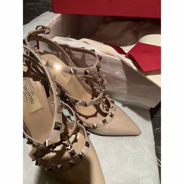 超可爱の VALENTINO - ヴァレンティノ スタッズパンプス ハイヒール+