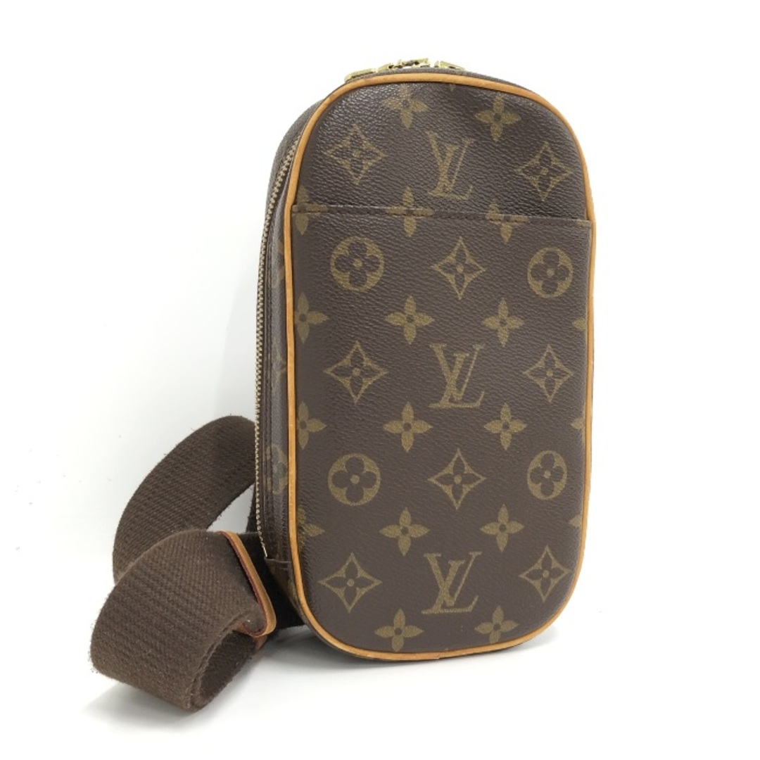 LOUIS VUITTON ポシェット ガンジュ ボディバッグ ショルダーバッグーー素材ライン