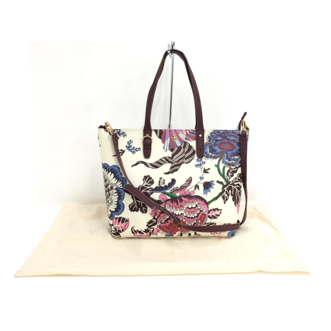 Tory Burch - Tory Burch 2WAY ショルダーバッグ レザー アイボリーの