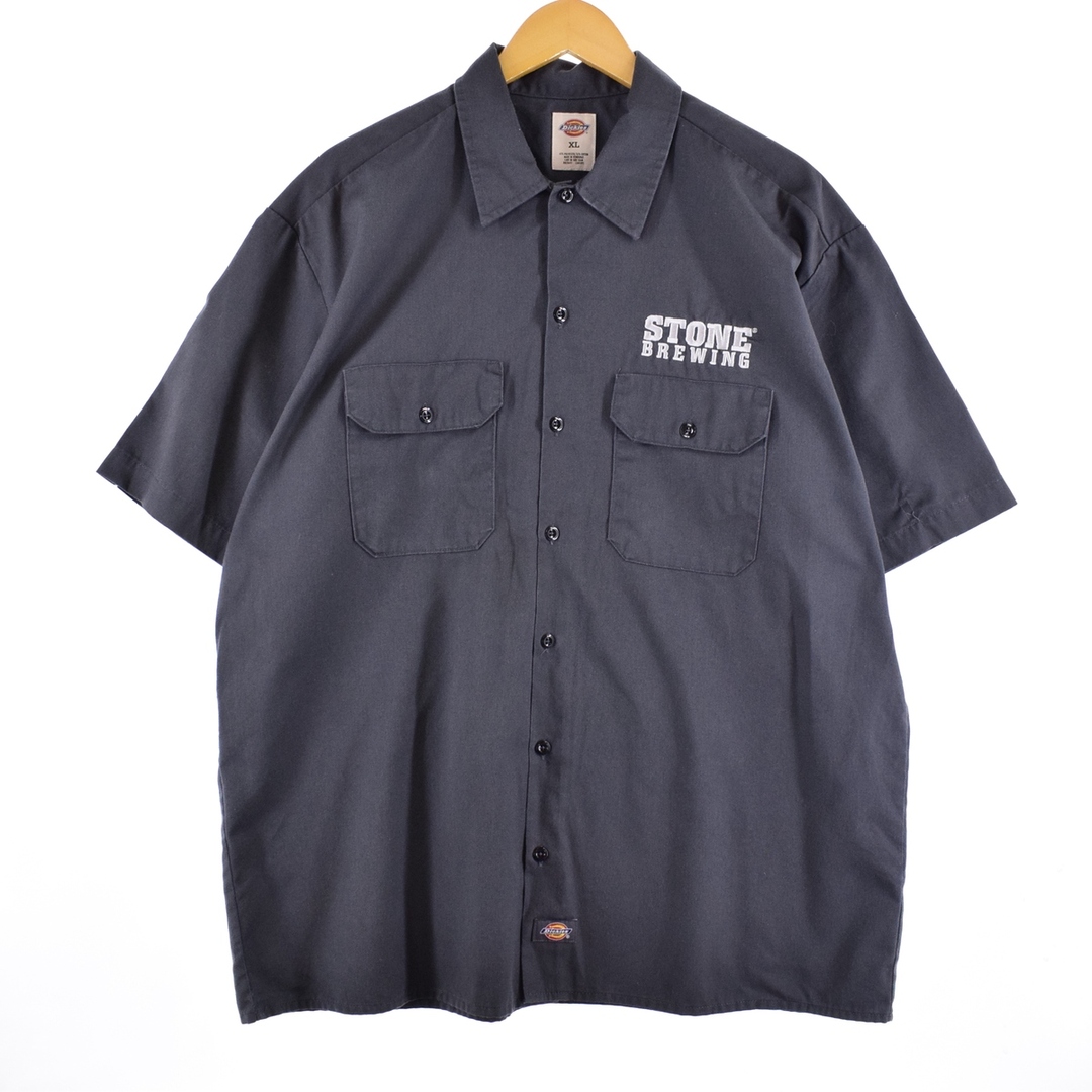 ディッキーズ Dickies 半袖 ワークシャツ メンズXL /eaa332380