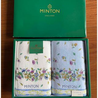 ミントン(MINTON)のMINTONミントンフェイスタオル2枚セット新品未使用(タオル/バス用品)