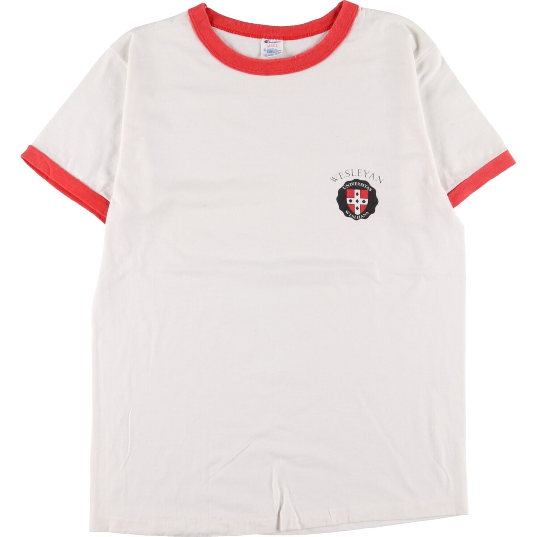 80年代 チャンピオン Champion トリコタグ カレッジ リンガーTシャツ USA製 メンズS ヴィンテージ /eaa331871