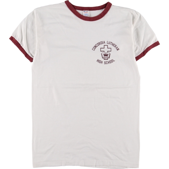 80年代 チャンピオン Champion トリコタグ カレッジ リンガーTシャツ USA製 メンズM ヴィンテージ /eaa331892