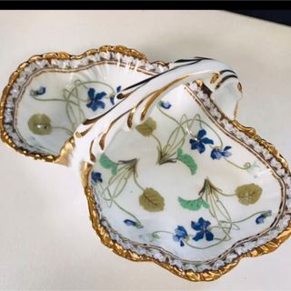 エインズレイ(Aynsley China)のライヒェンバッハ  すみれ　バスケット(食器)