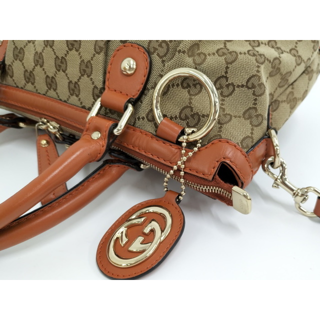 Gucci(グッチ)のGUCCI スーキー 2WAY ショルダーバッグ GGキャンバス ベージュ レディースのバッグ(その他)の商品写真
