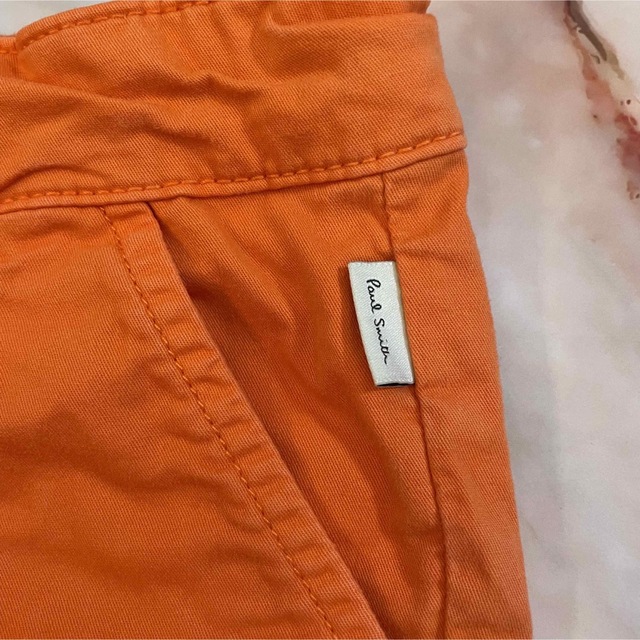 Paul Smith(ポールスミス)のポールスミス オレンジ色 ショートパンツ  キッズ/ベビー/マタニティのキッズ服男の子用(90cm~)(パンツ/スパッツ)の商品写真