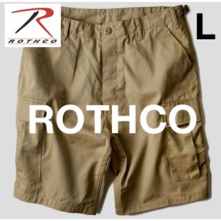 ロスコ(ROTHCO)のROTHCO BDU SHORTS ロスコ カーゴ ショーツ L カーキ(ショートパンツ)