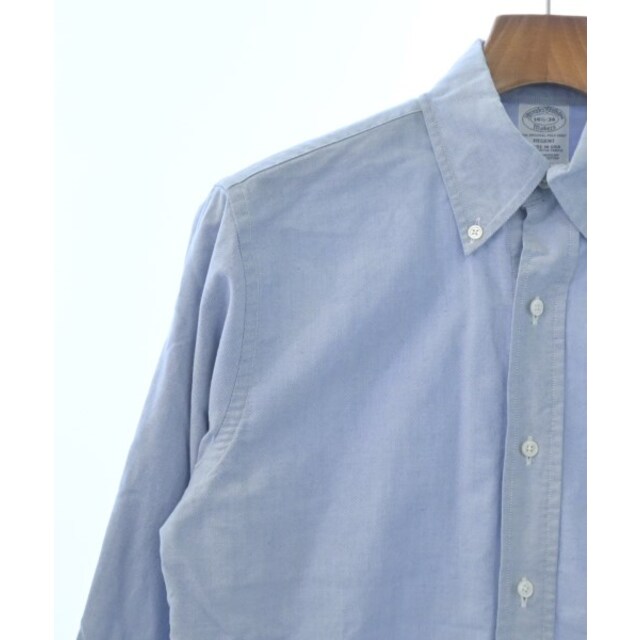 Brooks Brothers(ブルックスブラザース)のBrooks Brothers カジュアルシャツ 14 1/2(S位) 青 【古着】【中古】 メンズのトップス(シャツ)の商品写真