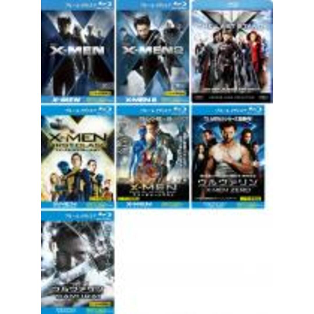 Blu-ray▼X-MEN(7枚セット)2、ファイナル ディシジョン、ファースト・ジェネレーション、フューチャー&パスト、ウルヴァリン:ZERO、ウルヴァリン:SAMURAI ブルーレイディスク▽レンタル落ち 全7巻