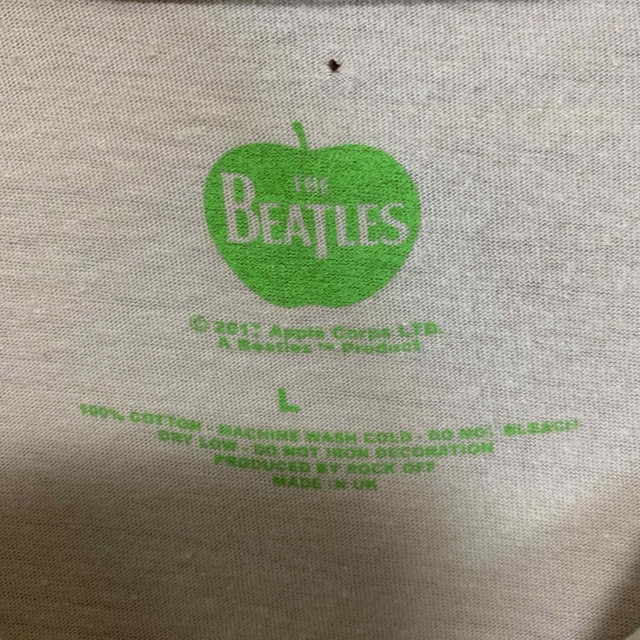 【英国製】2017 BEATLES ビートルズ　ロック　バンドTシャツ L 9