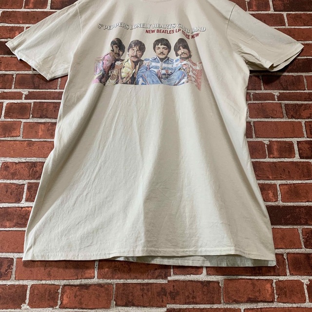 【英国製】2017 BEATLES ビートルズ　ロック　バンドTシャツ L 4