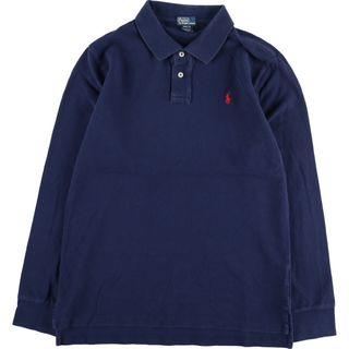 ラルフローレン(Ralph Lauren)の古着 ラルフローレン Ralph Lauren POLO by Ralph Lauren 長袖 ポロシャツ レディースXL /eaa328658(ポロシャツ)