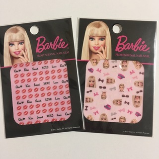 バービー(Barbie)のバービー  ネイルシール(ネイル用品)