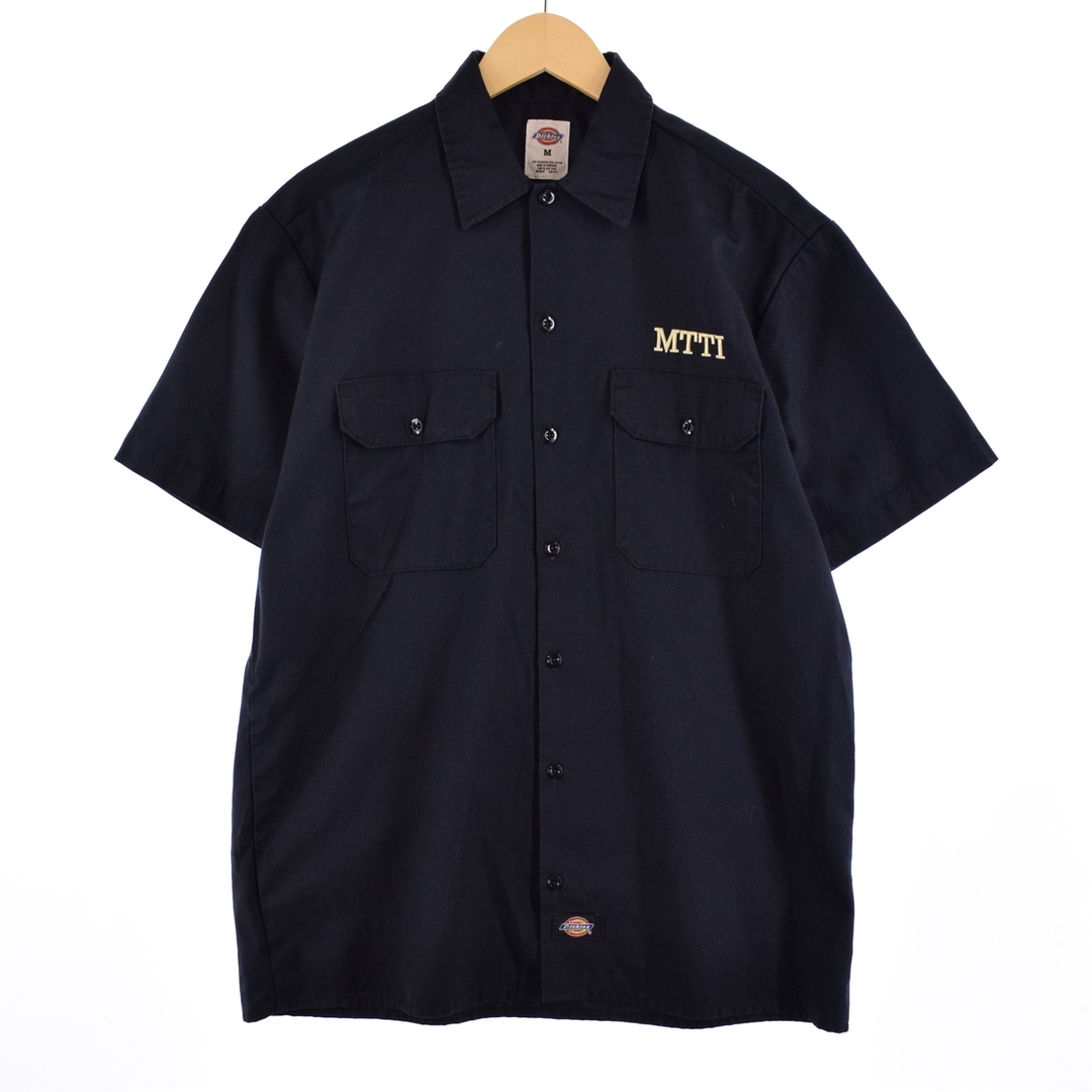 ディッキーズ Dickies 半袖 ワークシャツ メンズM /eaa332382