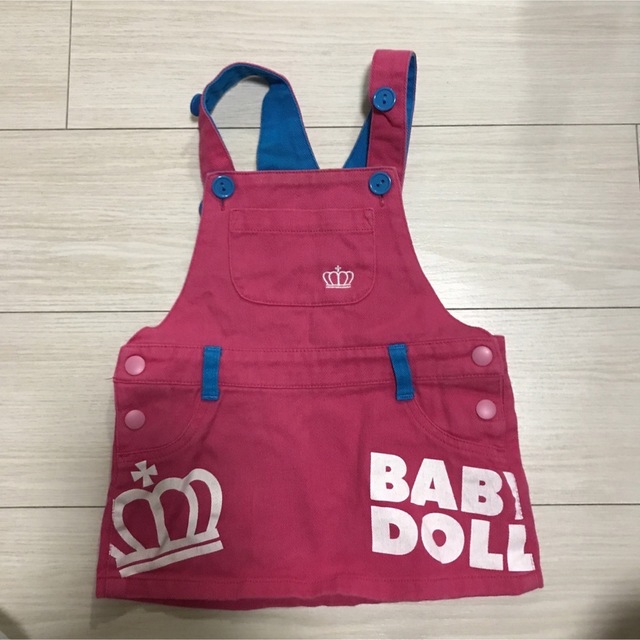 【定番】babydoll ベビードールジャンパースカート　赤