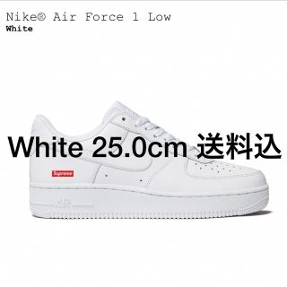 Supreme Nike Air Force1 Low 25.5cm US7.5