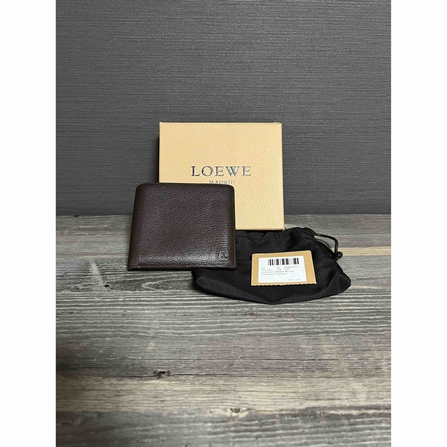 LOEWE(ロエベ)のLOEWE ロエベ アナグラム レザー 二つ折り メンズのファッション小物(折り財布)の商品写真