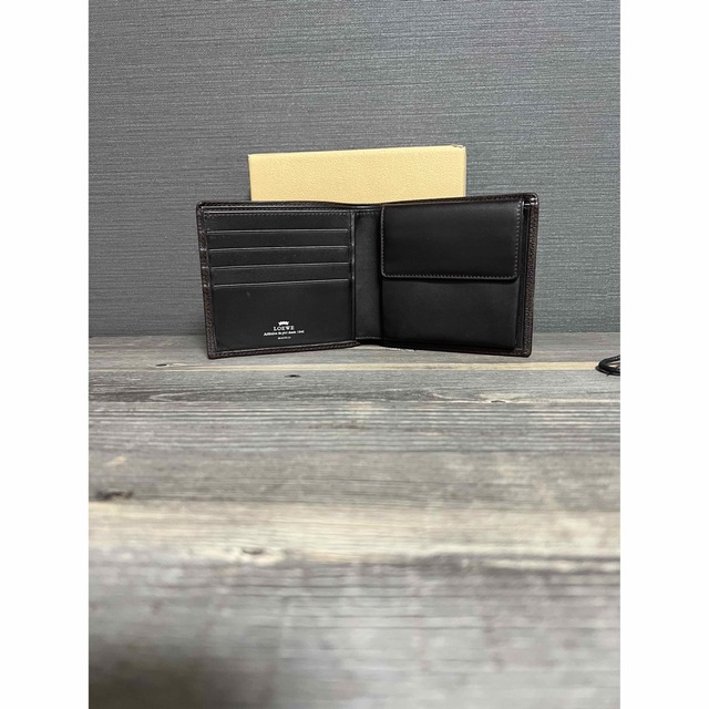 LOEWE(ロエベ)のLOEWE ロエベ アナグラム レザー 二つ折り メンズのファッション小物(折り財布)の商品写真