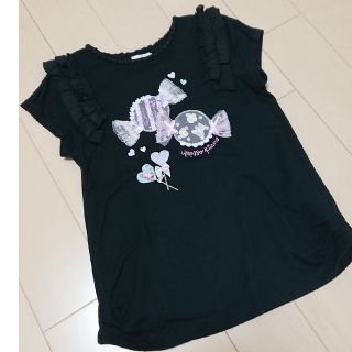 メゾピアノ(mezzo piano)の2点同梱の専用出品です   メゾピアノ 140  キャンディー(Tシャツ/カットソー)