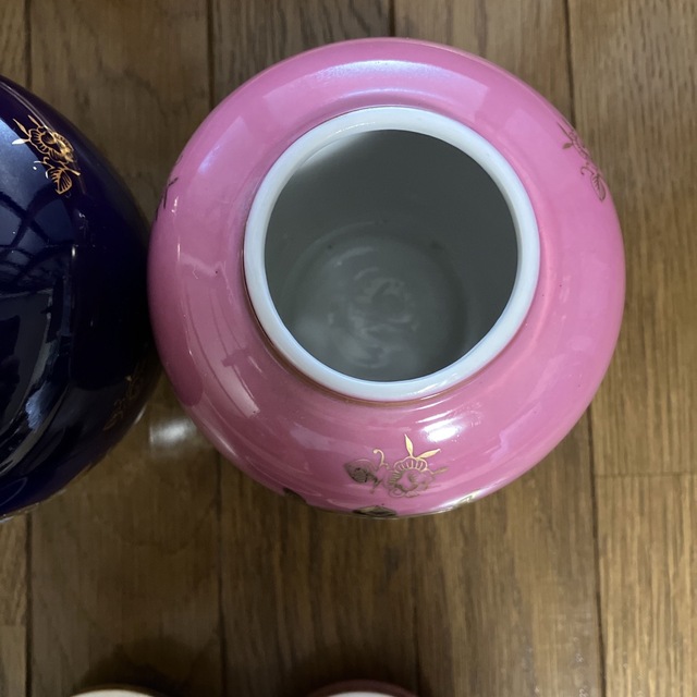 メルローズ 紅茶入れ 紅茶壺 陶器 キャニスター ヴィンテージ 7