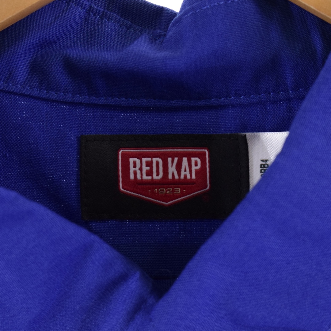 ビッグサイズ レッドキャップ Red kap 半袖 ワークシャツ メンズXXXL /eaa268690