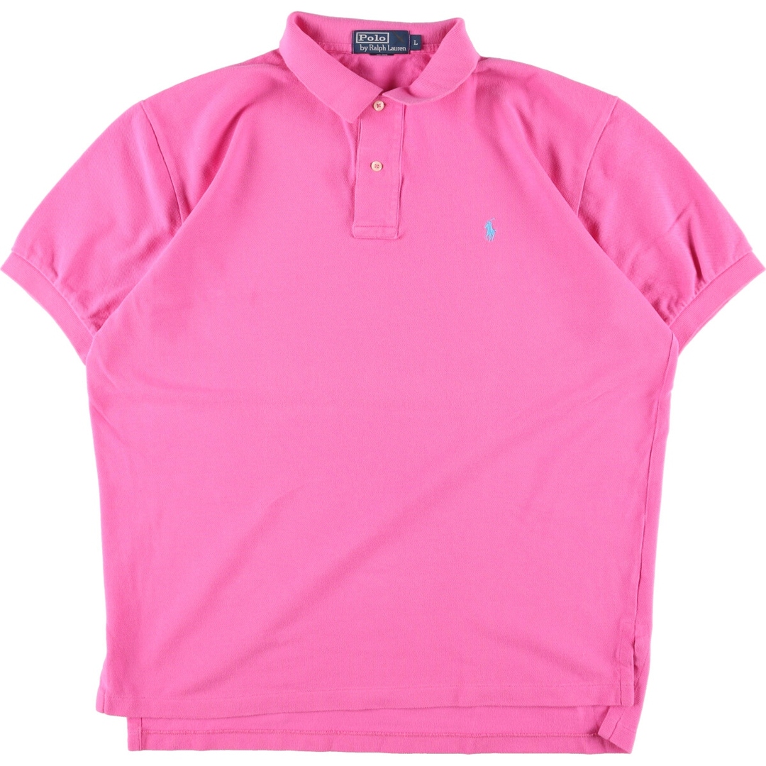 Ralph Lauren(ラルフローレン)の古着 ラルフローレン Ralph Lauren POLO by Ralph Lauren 半袖 ポロシャツ メンズL /eaa332707 メンズのトップス(ポロシャツ)の商品写真