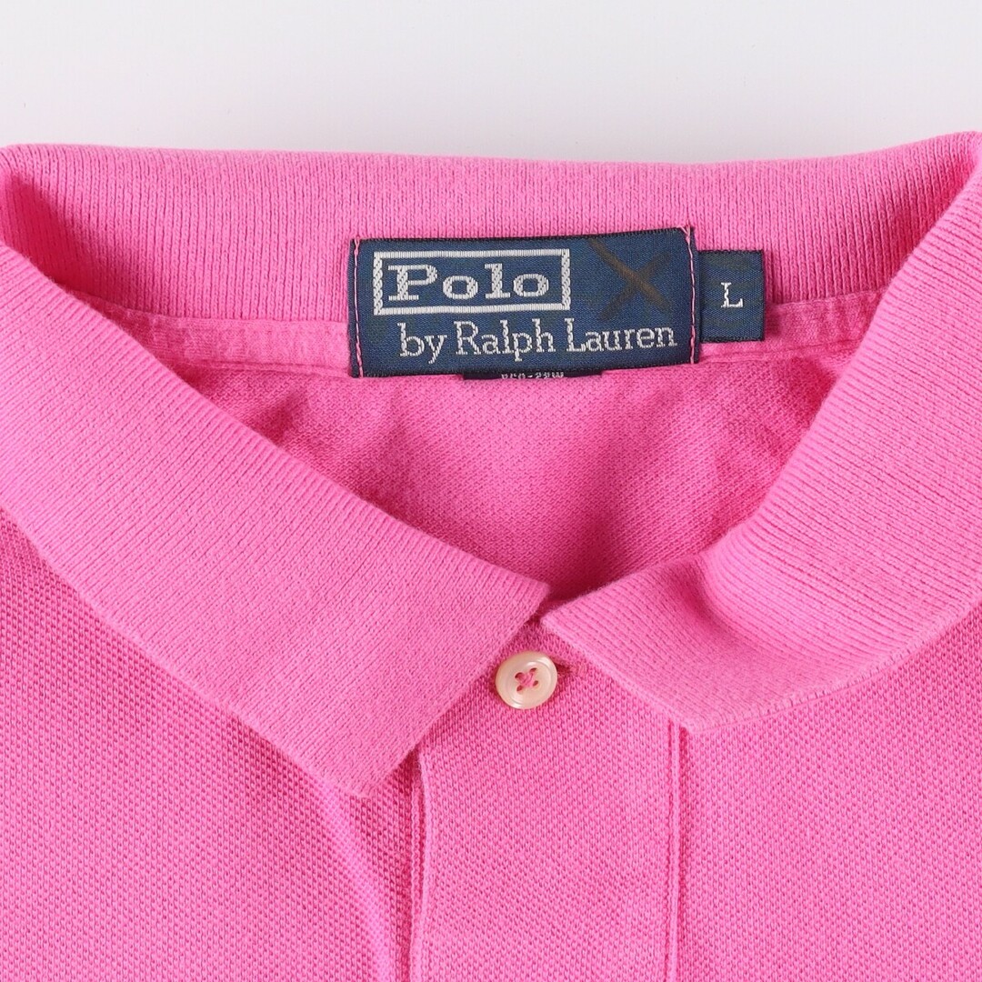 Ralph Lauren(ラルフローレン)の古着 ラルフローレン Ralph Lauren POLO by Ralph Lauren 半袖 ポロシャツ メンズL /eaa332707 メンズのトップス(ポロシャツ)の商品写真