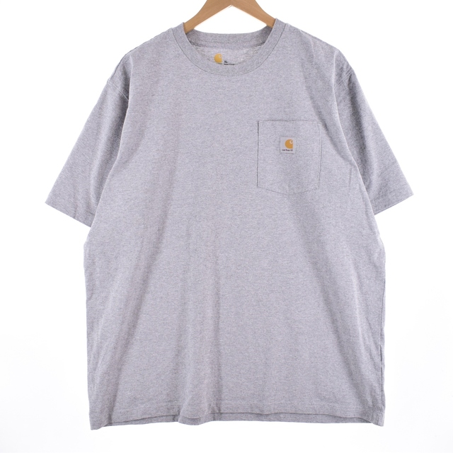 カーハート Carhartt ORIGINAL FIT バックプリント 半袖 プリントTシャツ メンズXXL /eaa320224