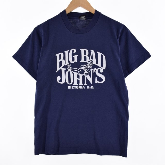 90年代 スクリーンスターズ SCREEN STARS BEST Big Bad Johns アドバタイジングTシャツ USA製 メンズS ヴィンテージ /eaa320135