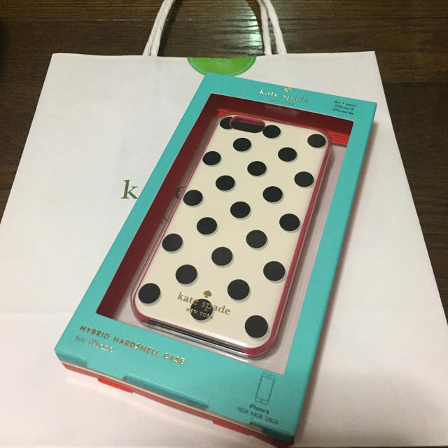 kate spade new york(ケイトスペードニューヨーク)の【売却済】kate spade スマホケース スマホ/家電/カメラのスマホアクセサリー(iPhoneケース)の商品写真