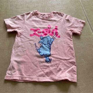 エックスガール(X-girl)の女の子用130サイズTシャツ【xgirl】エックスガール　ピンク(Tシャツ/カットソー)