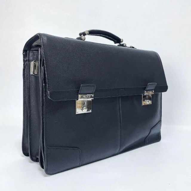 希少廃盤品】TUMI ビジネスバッグ ブリーフケース 93232D レザー 黒