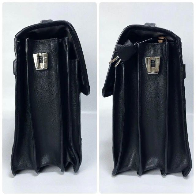 希少廃盤品】TUMI ビジネスバッグ ブリーフケース 93232D レザー 黒