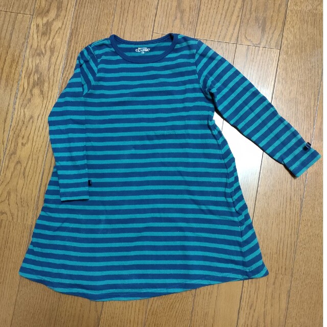 チュニックワンピース　120センチ キッズ/ベビー/マタニティのキッズ服女の子用(90cm~)(ワンピース)の商品写真