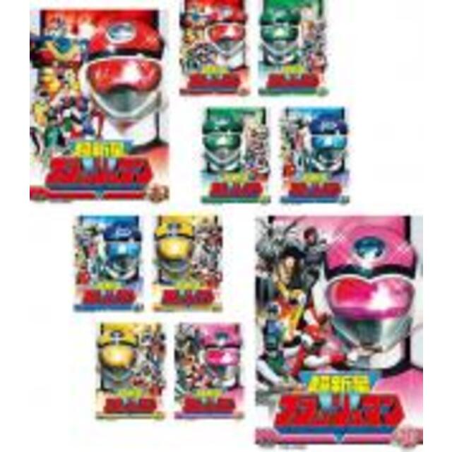 海外花系 超新星フラッシュマン DVD レンタル落ち 全10巻セット
