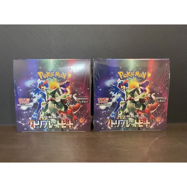 ポケモンカード トリプレットビート新品未開封 シュリンク付き 【高